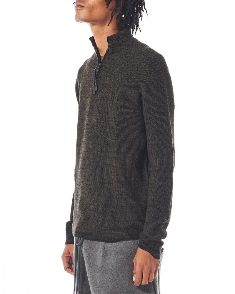 Half-Zip Sweater (110652/130 BLACK/TROLL) sold by lorenzo product image thumbnail 2
