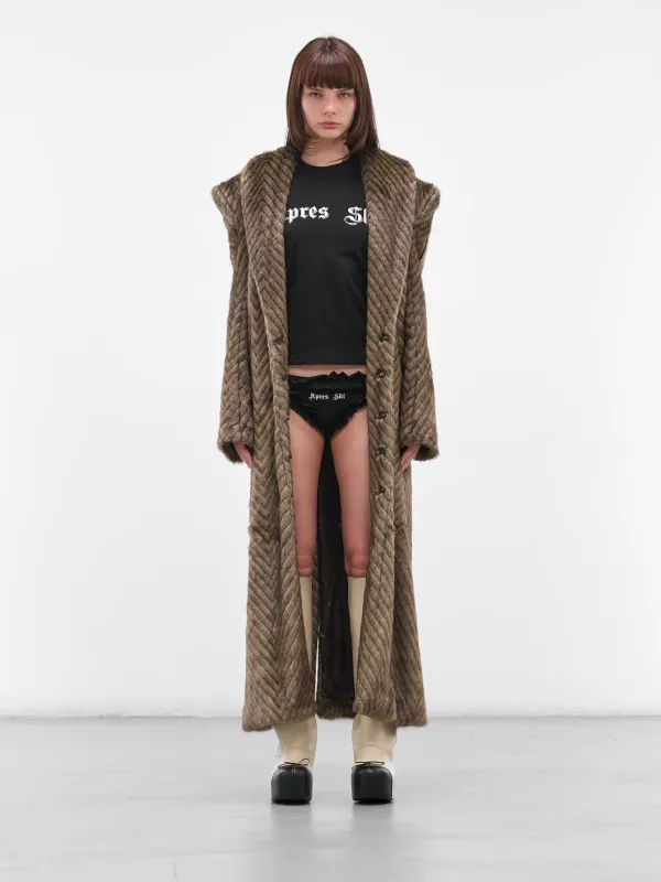 Brown 'St Moritz' Fur Coat (ST-MORITZ-FUR-BROWN) sold by lorenzo