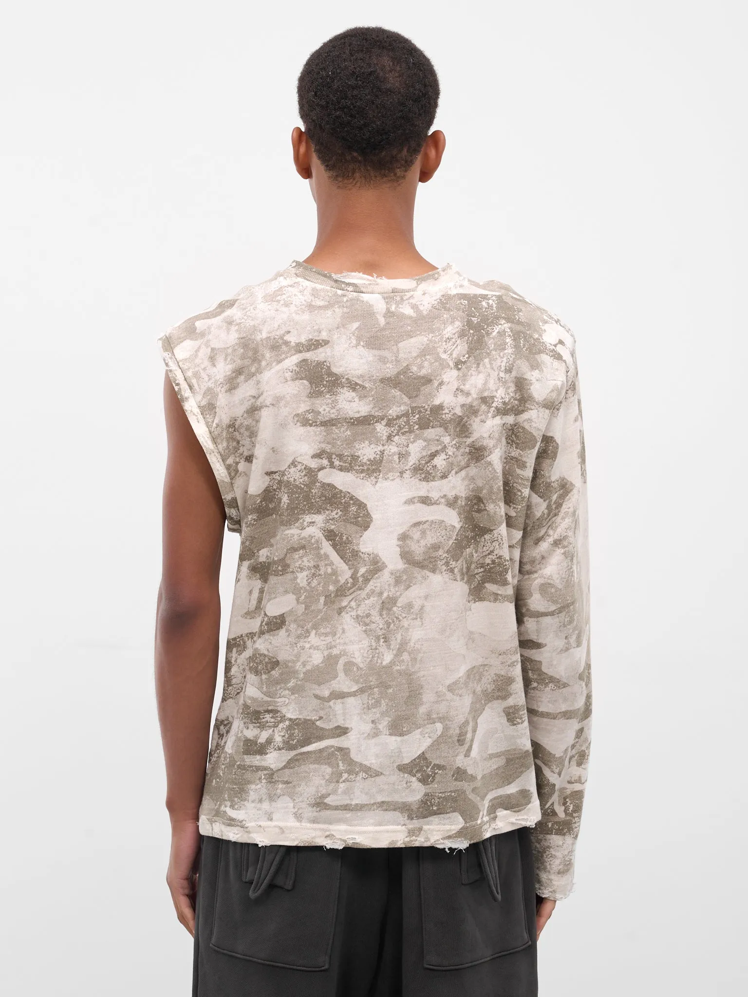 Khaki Camo One-Arm Long Sleeve (YAW25-DO-TTT-SNOW-CAMO) sold by lorenzo product image thumbnail 3