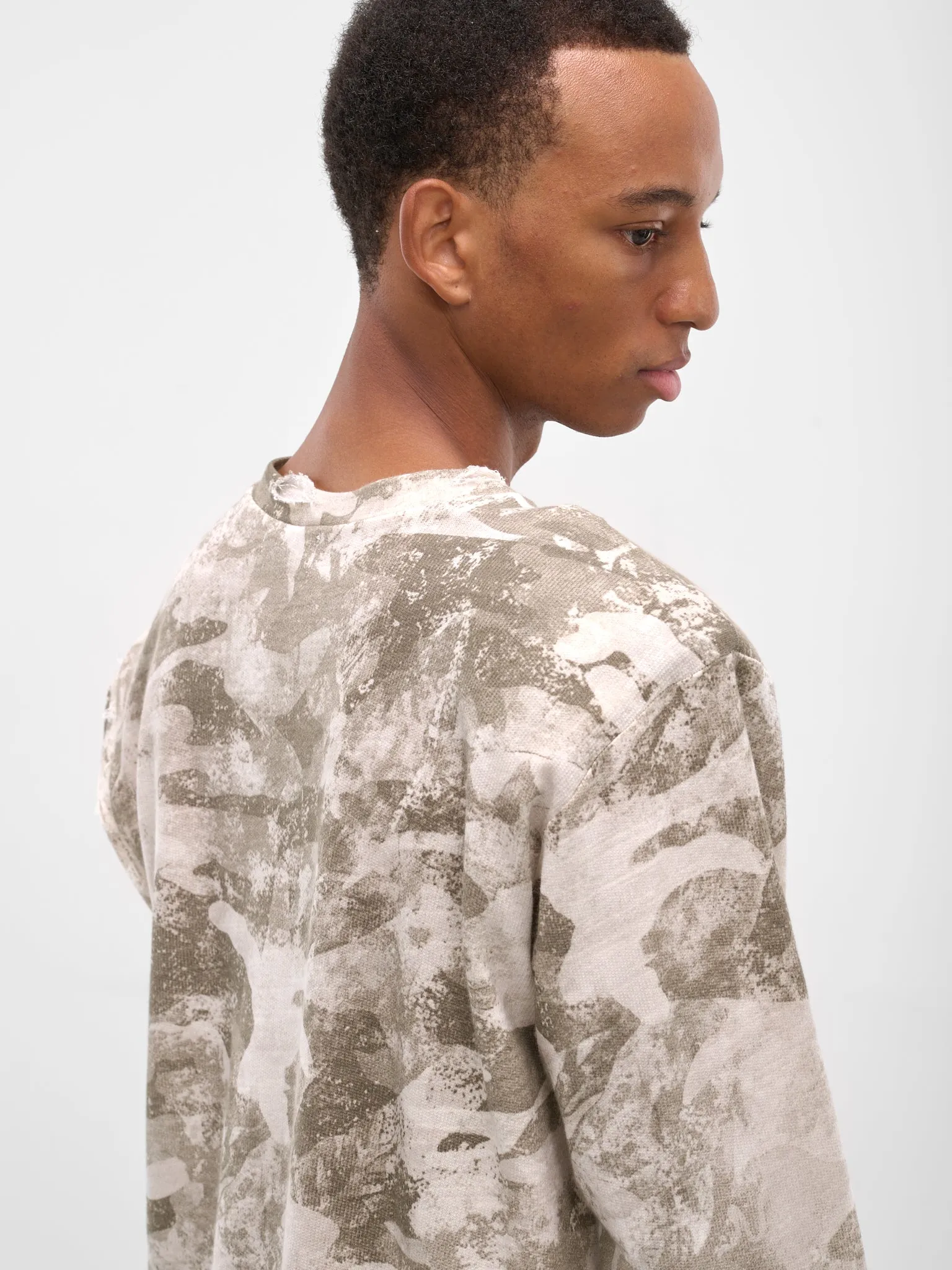 Khaki Camo One-Arm Long Sleeve (YAW25-DO-TTT-SNOW-CAMO) sold by lorenzo product image thumbnail 4