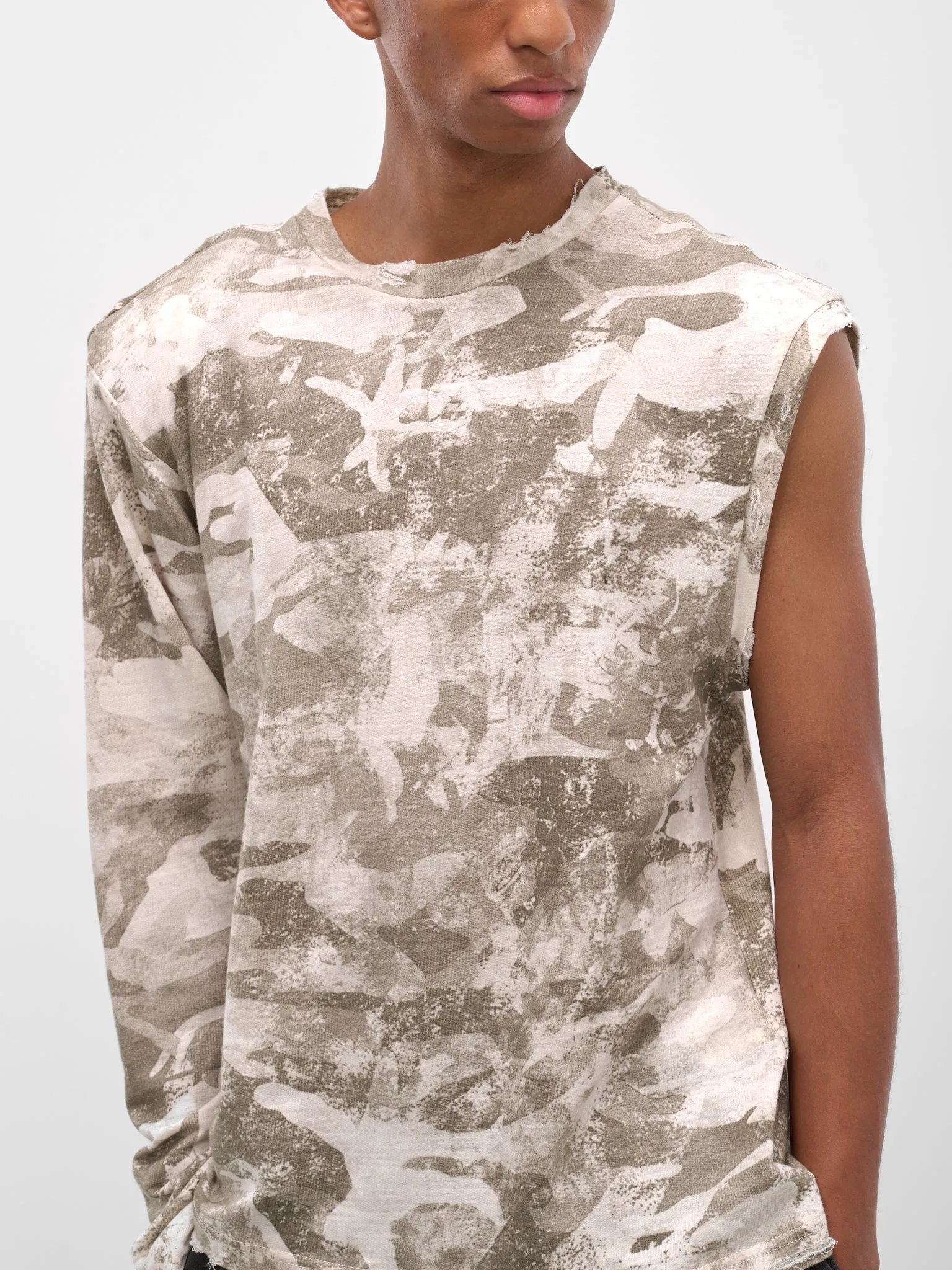 Khaki Camo One-Arm Long Sleeve (YAW25-DO-TTT-SNOW-CAMO) sold by lorenzo product image thumbnail 5