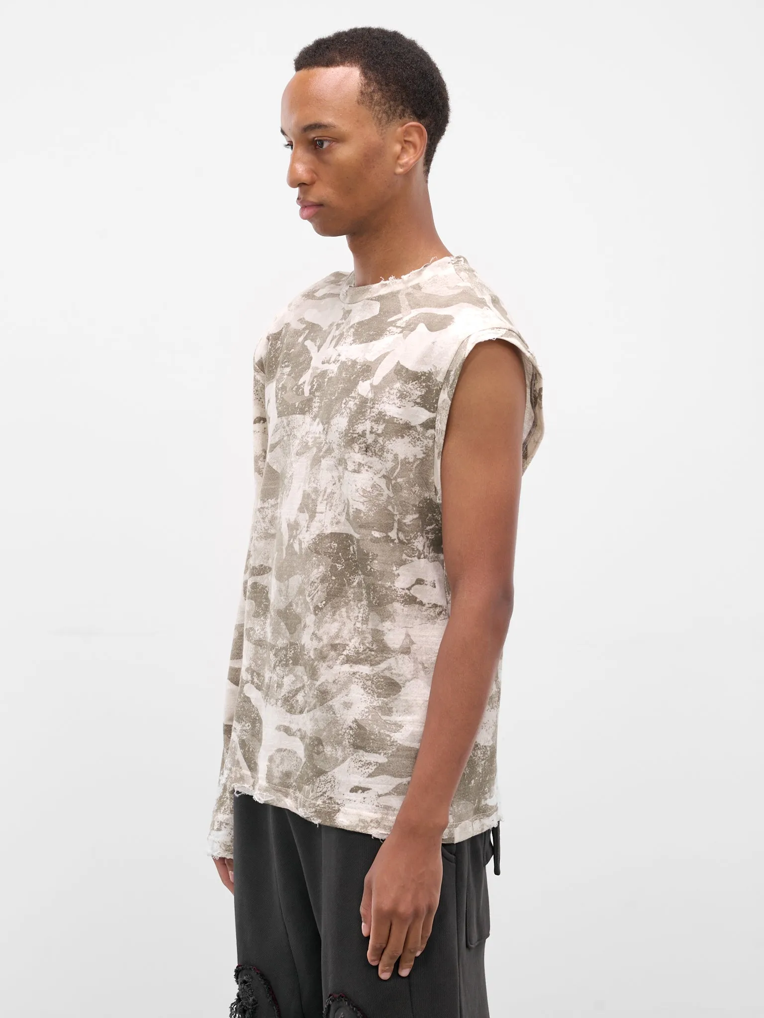 Khaki Camo One-Arm Long Sleeve (YAW25-DO-TTT-SNOW-CAMO) sold by lorenzo product image thumbnail 2