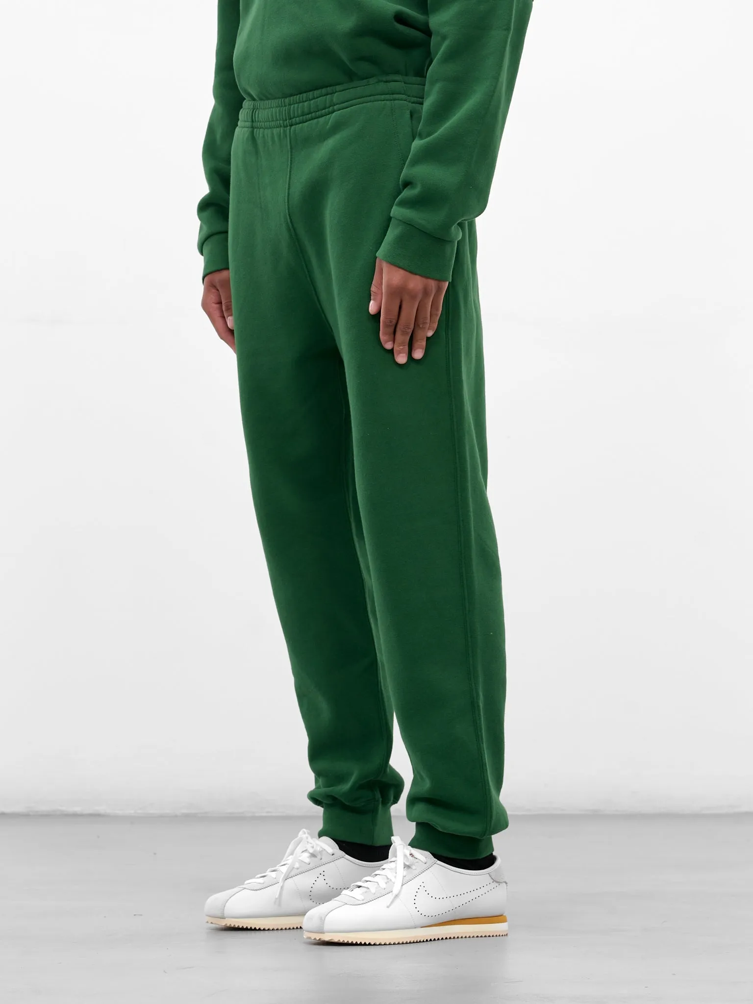 Green Cotton Cuffed Joggers (MRF25CS022-DARK-GREEN) sold by lorenzo product image thumbnail 2