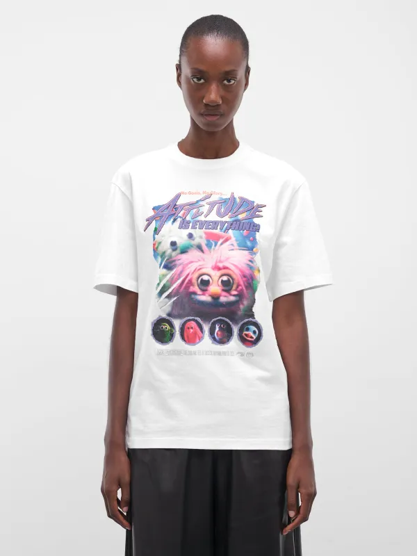 White Seasonal Graphic Tee (603JE01000E-WHITE) sold by lorenzo