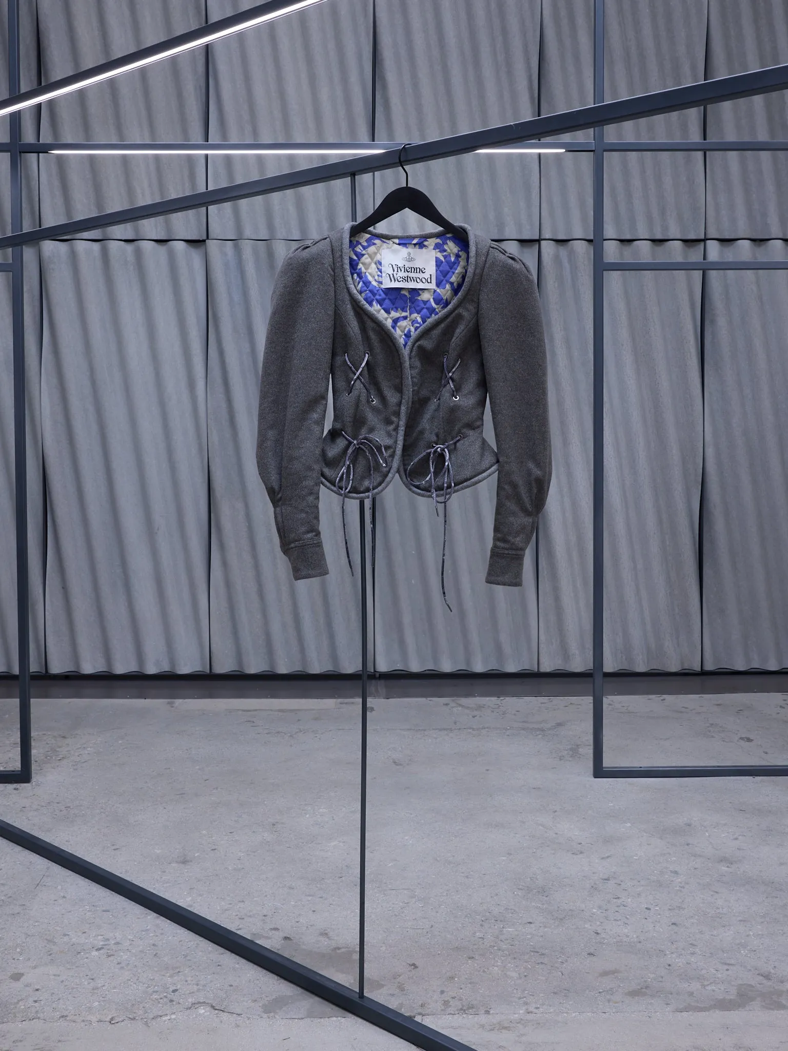 Gray Gexi Spencer Jacket (14010069-W00MB-M409-MILITARY) sold by lorenzo