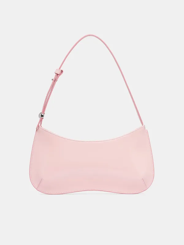 Pink Leather Le Bisou Bag (LE-BISOU-PALE-PINK) sold by lorenzo