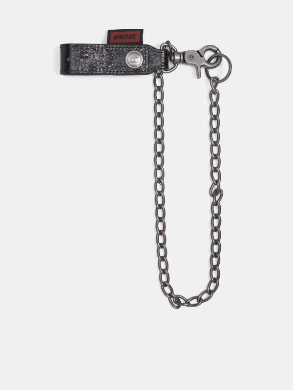 Black Bondage Clip Chain (1210LE03001-BLACK) sold by lorenzo