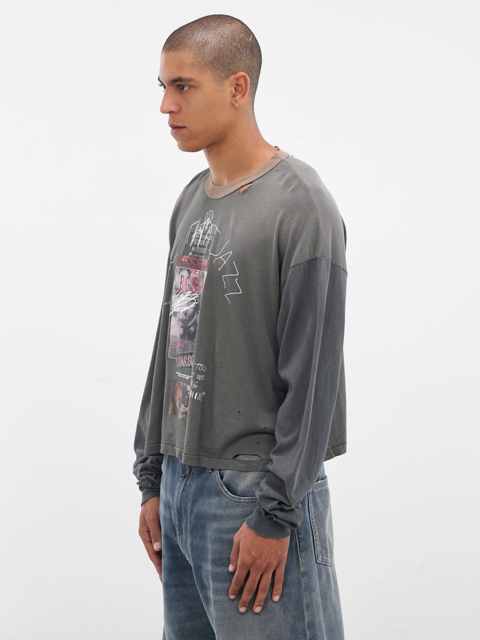 Black 'Star 80' Long Sleeve (3U002Q3009VBK-BLACK) sold by lorenzo product image thumbnail 2