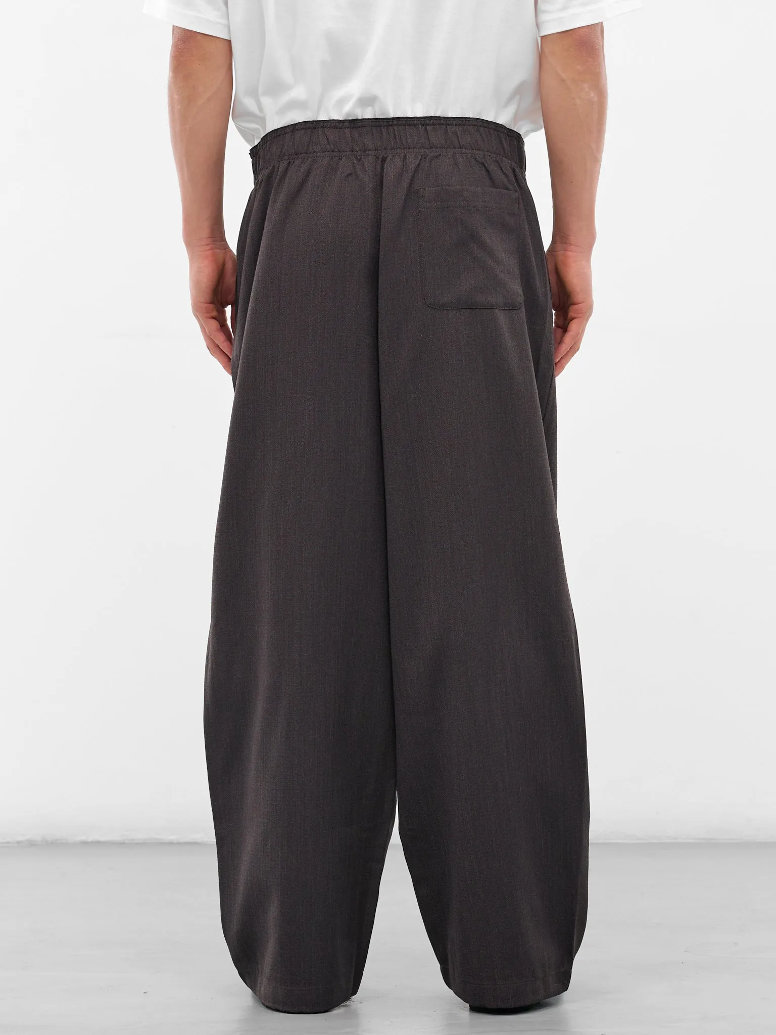 Brown Wool Havana Leisure Trousers (M4254LH-HAVANA-BROWN) sold by lorenzo product image thumbnail 3