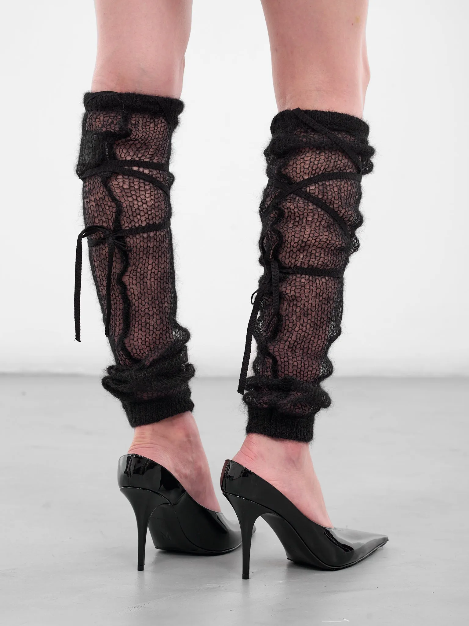 Black Blasius Knit Leg Warmers (B0013609-KN058-BLACK) sold by lorenzo product image thumbnail 3