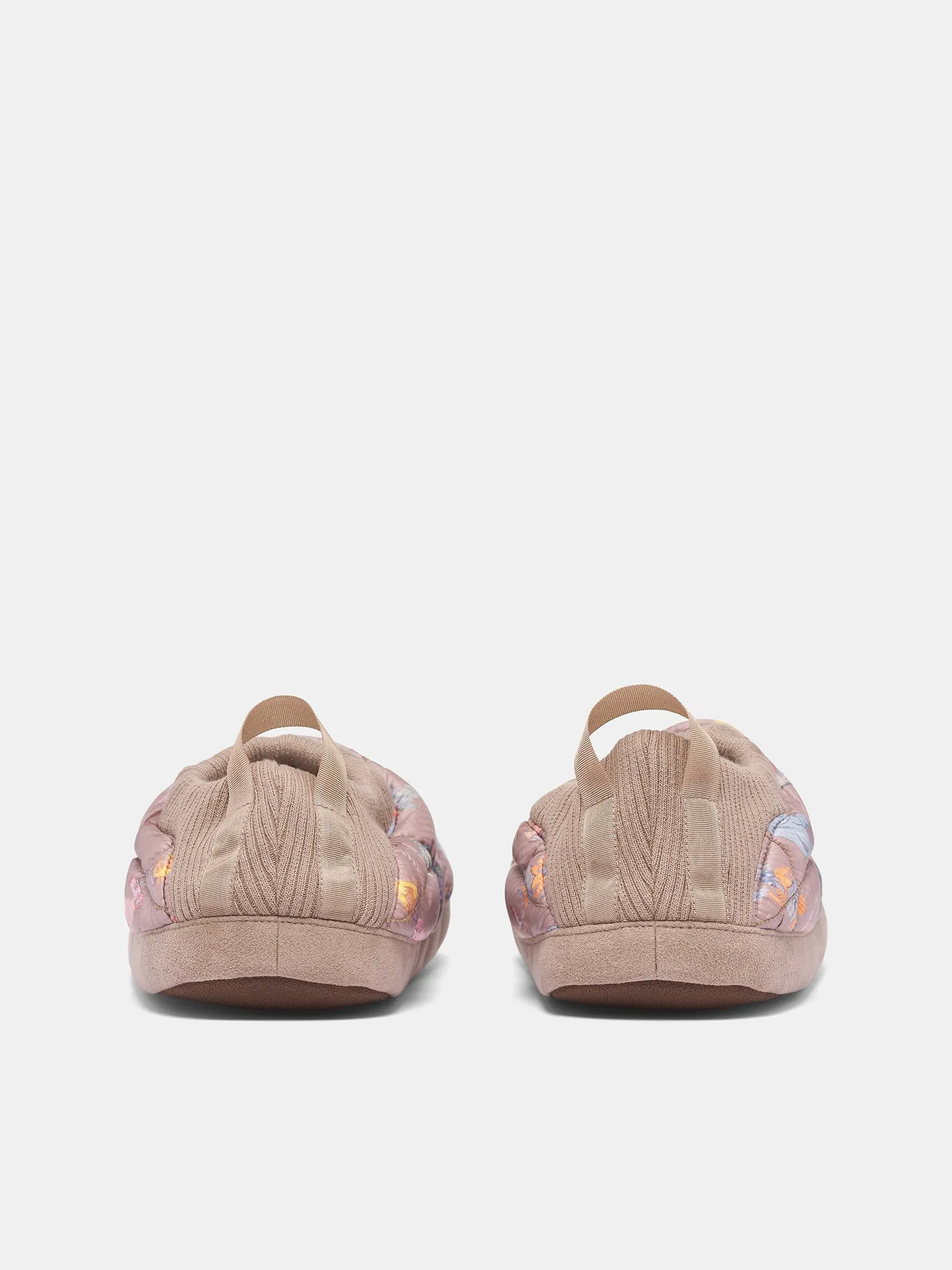 Beige Quilted Print Padded Shoes (UC2E4F02-2-BEIGE-BASE) sold by lorenzo product image thumbnail 4