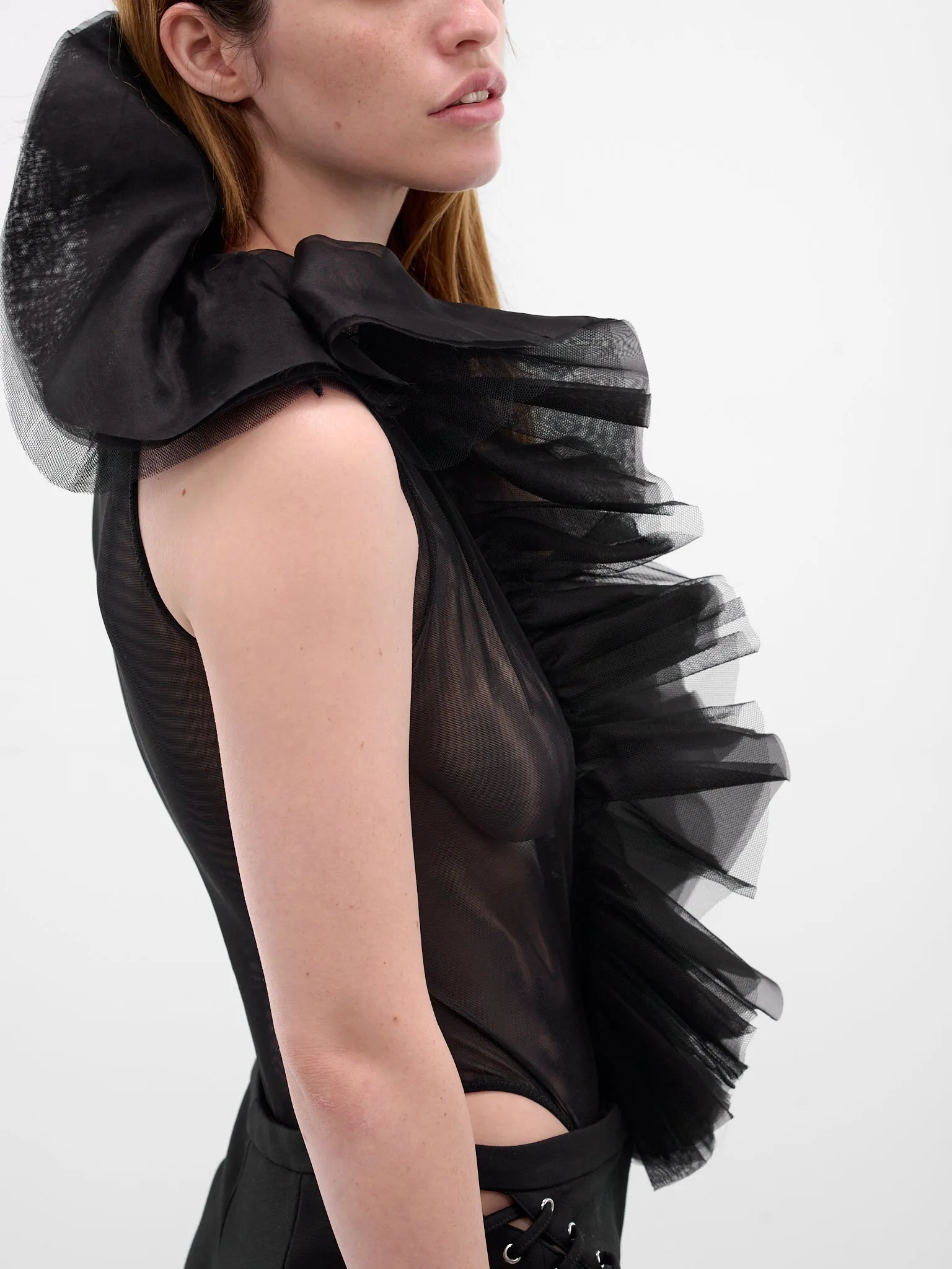 Black Earthly Desire Bodysuit (EARTHLY-DESIRE-BODYSUIT-BLACK) sold by lorenzo product image thumbnail 5