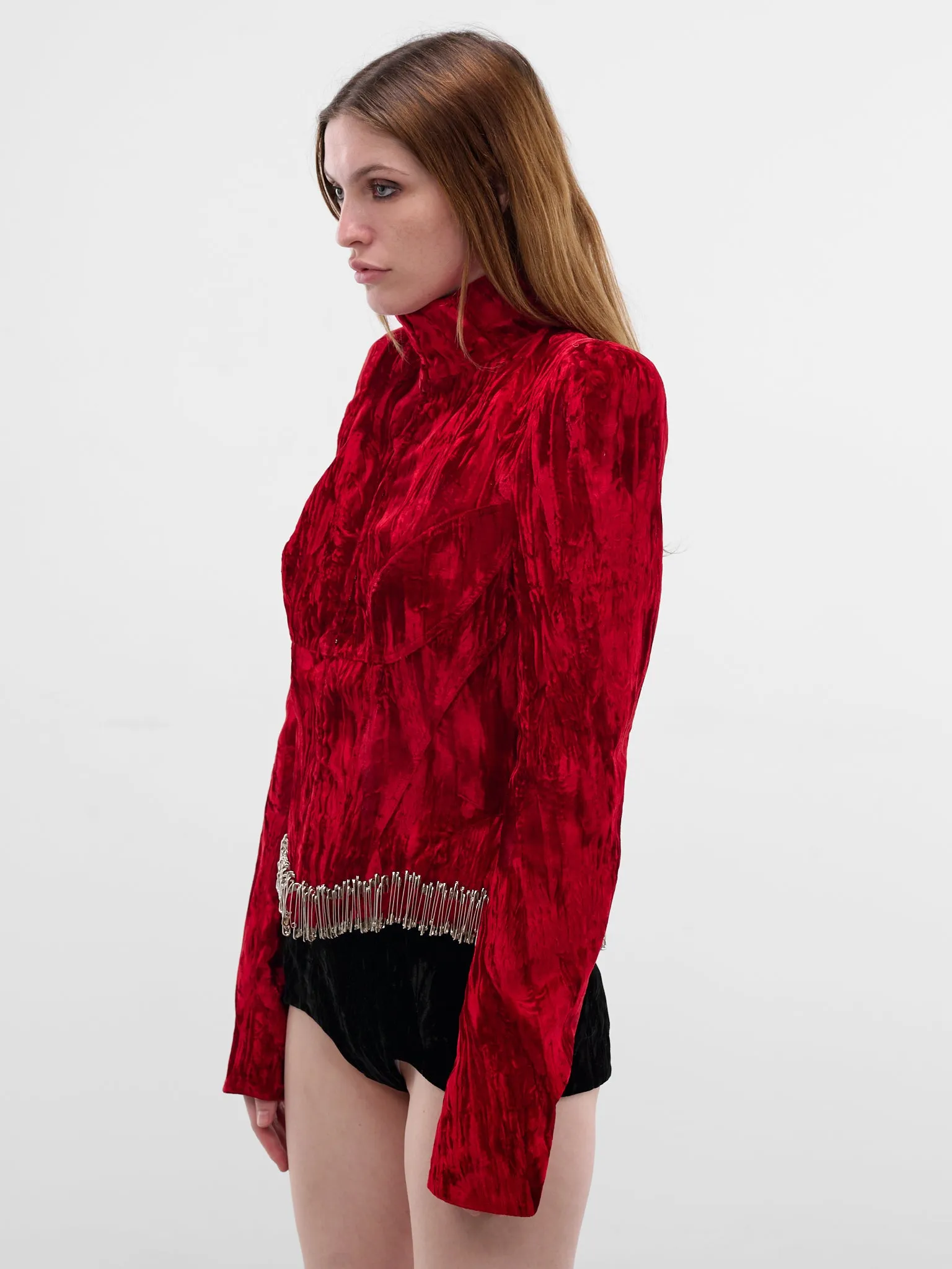 Red Theater Of Life Jacket (THEATRE-OF-LIFE-JACKET-RED) sold by lorenzo product image thumbnail 2