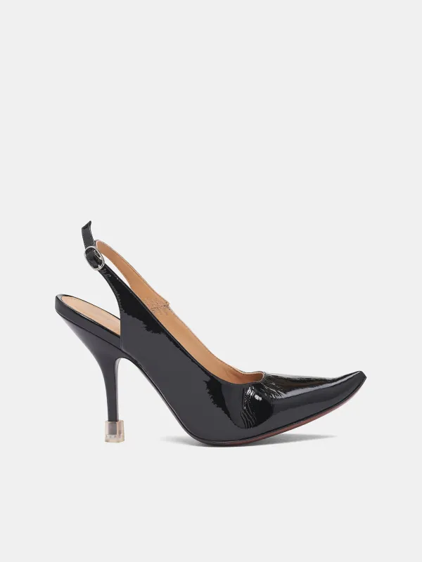 Black Loved To Death Slingback (S58WP0292-P7426-T8013-BLACK) sold by lorenzo