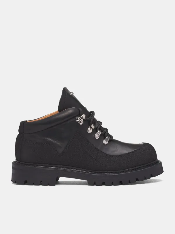 Black Quest Leather Boots (A4257QB-QUEST-BLACK) sold by lorenzo