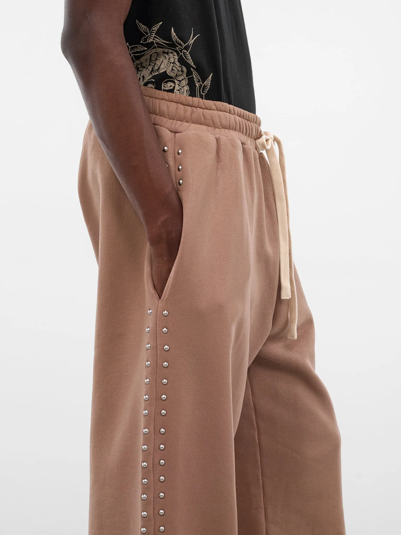 Pink Bullet Jersey Relaxed Sweatpants (BULLET-SWEATS-PINK) sold by lorenzo product image thumbnail 5