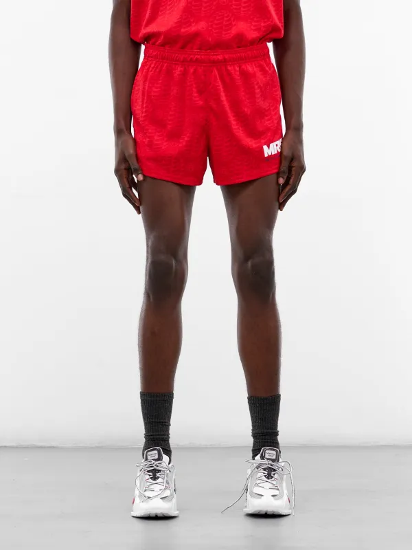 Martine Rose x Nike Red Shorts (HM9025-657-UNIVERSITY-RED-WHIT) sold by lorenzo