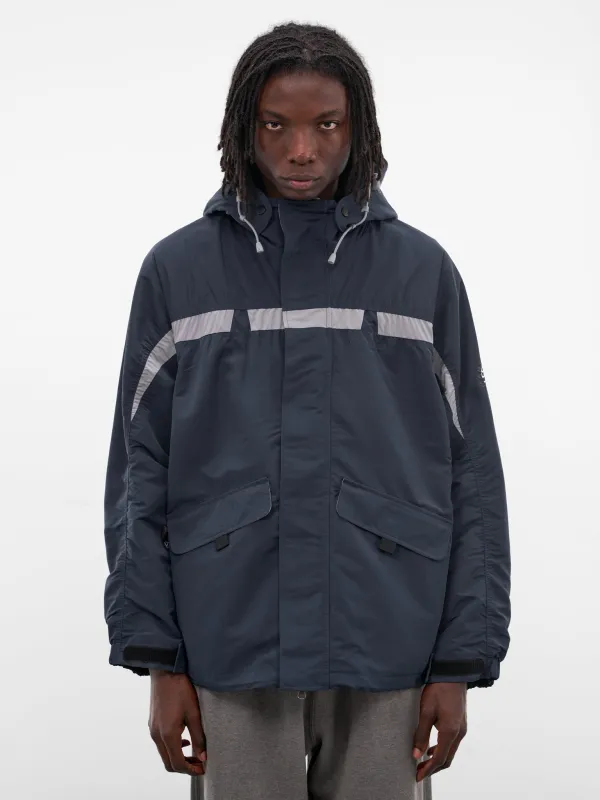 Martine Rose x Nike Parka Jacket (HM9035-478-ARMORY-NAVY-GREY) sold by lorenzo