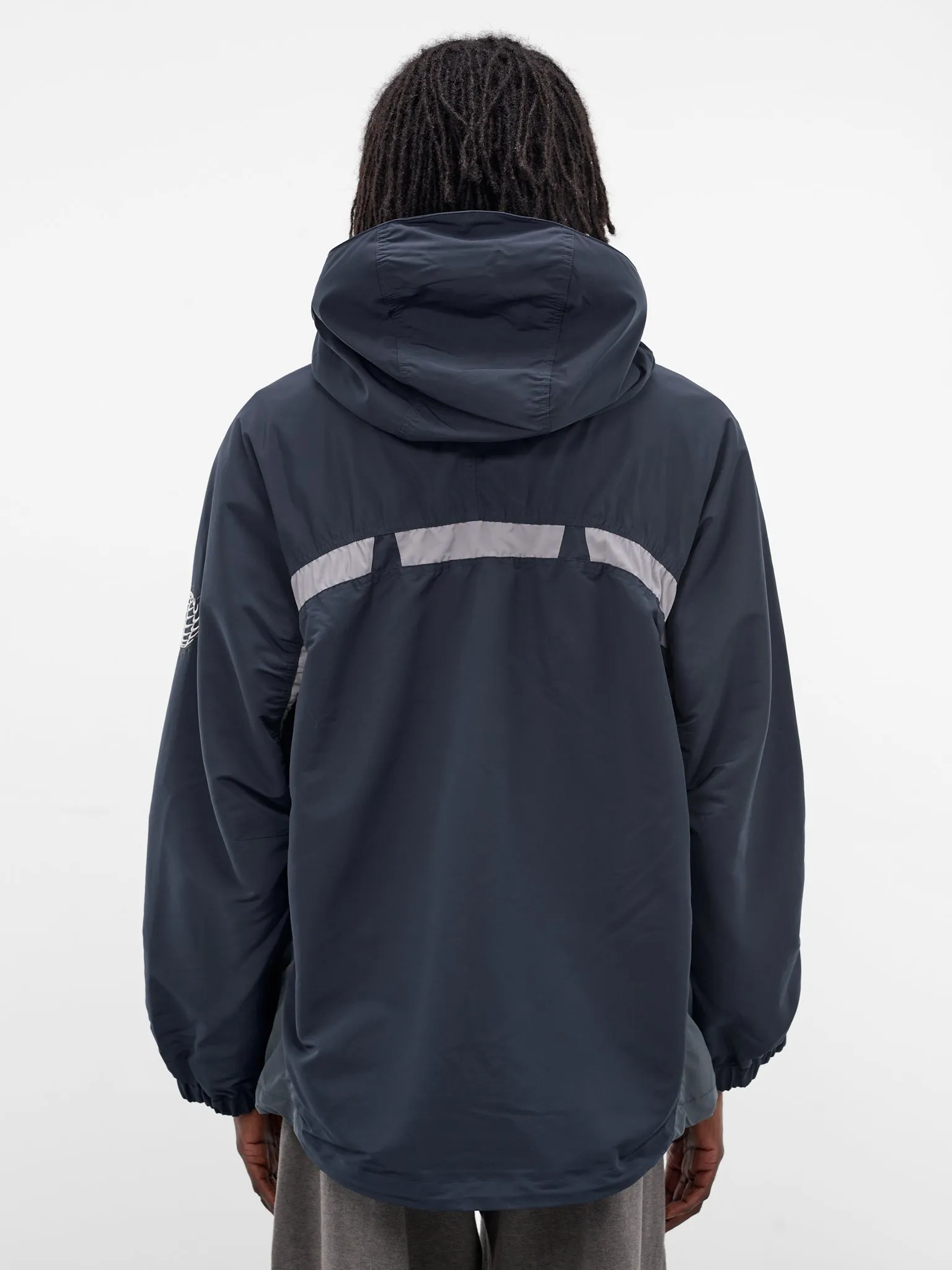 Martine Rose x Nike Parka Jacket (HM9035-478-ARMORY-NAVY-GREY) sold by lorenzo product image thumbnail 3