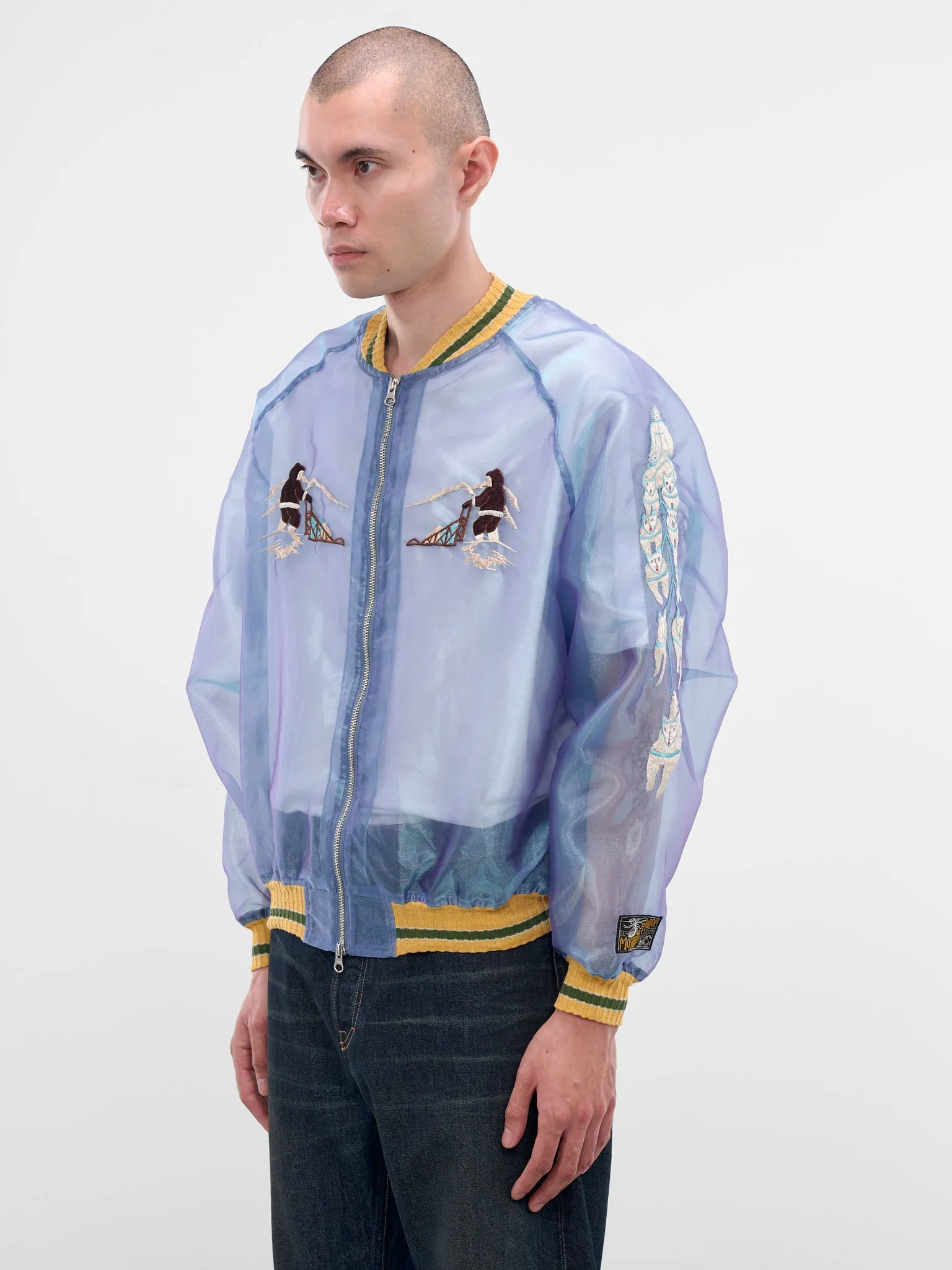 Sheer Yukon River Souvenir Jacket (K2509LJ075-LIGHT-BLUE) sold by lorenzo product image thumbnail 2