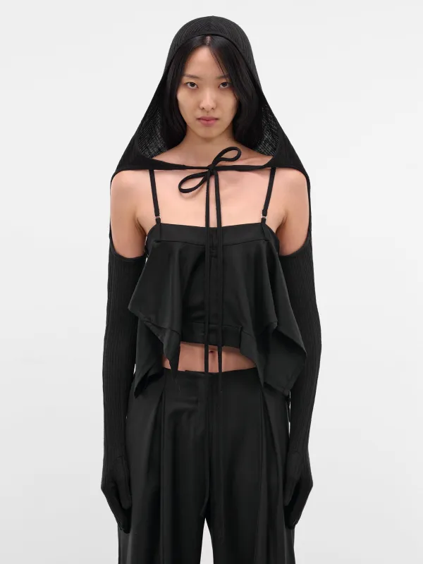 Black Gloved Bolero Jacket (JS05-BLACK) sold by lorenzo