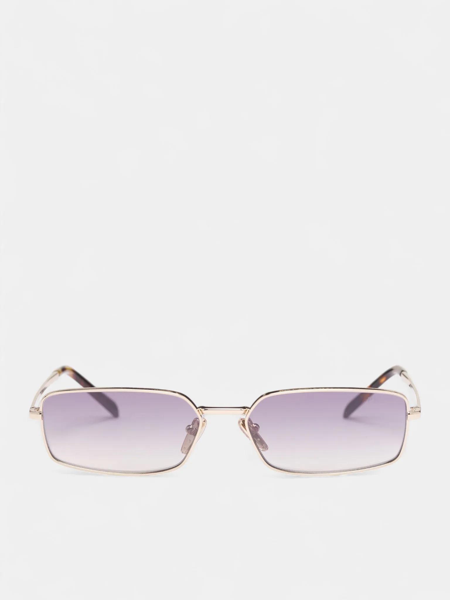 Gold Gradient A60S Rectangle Sunglasses (OPR-A605-PALE-GOLD-BLUE-SILVER) sold by lorenzo