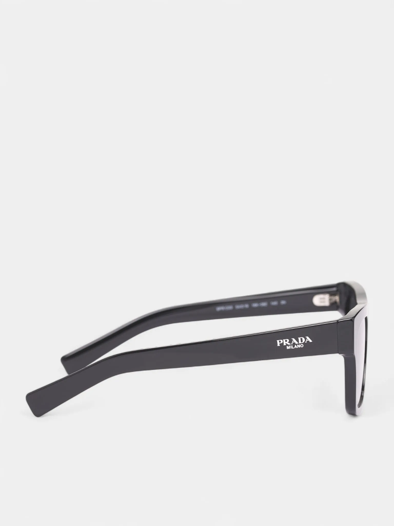 Black Matte C03S Square Sunglasses (0PR-C03S-BLACK-DARK-GREY) sold by lorenzo product image thumbnail 2
