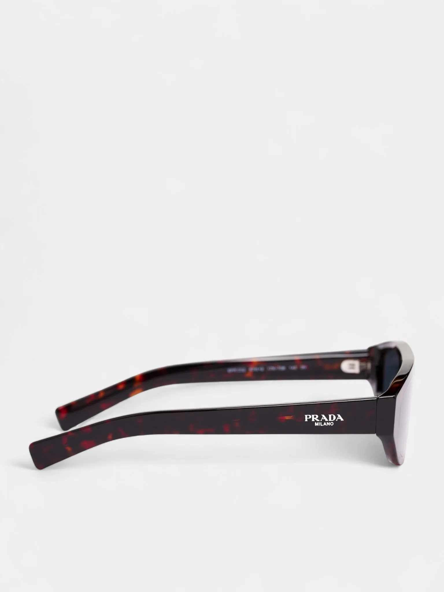 Tortoiseshell C02S Geometric Sunglasses (0PR-C02S-ROOT-HAVANA-DARK-GREY) sold by lorenzo product image thumbnail 2