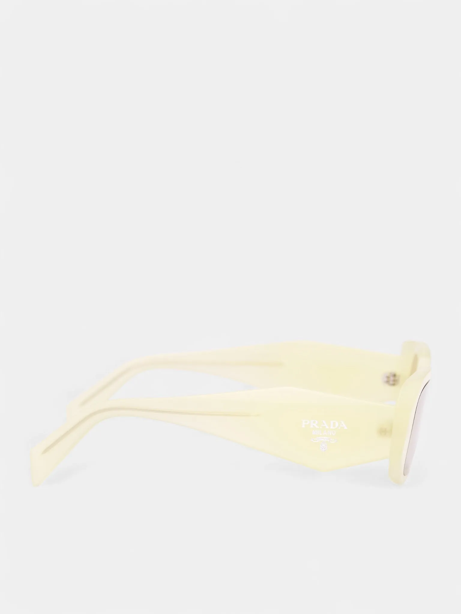White 17WS Rectangle Sunglasses (0PR-17WS-VANILLA-YELLOW) sold by lorenzo product image thumbnail 2
