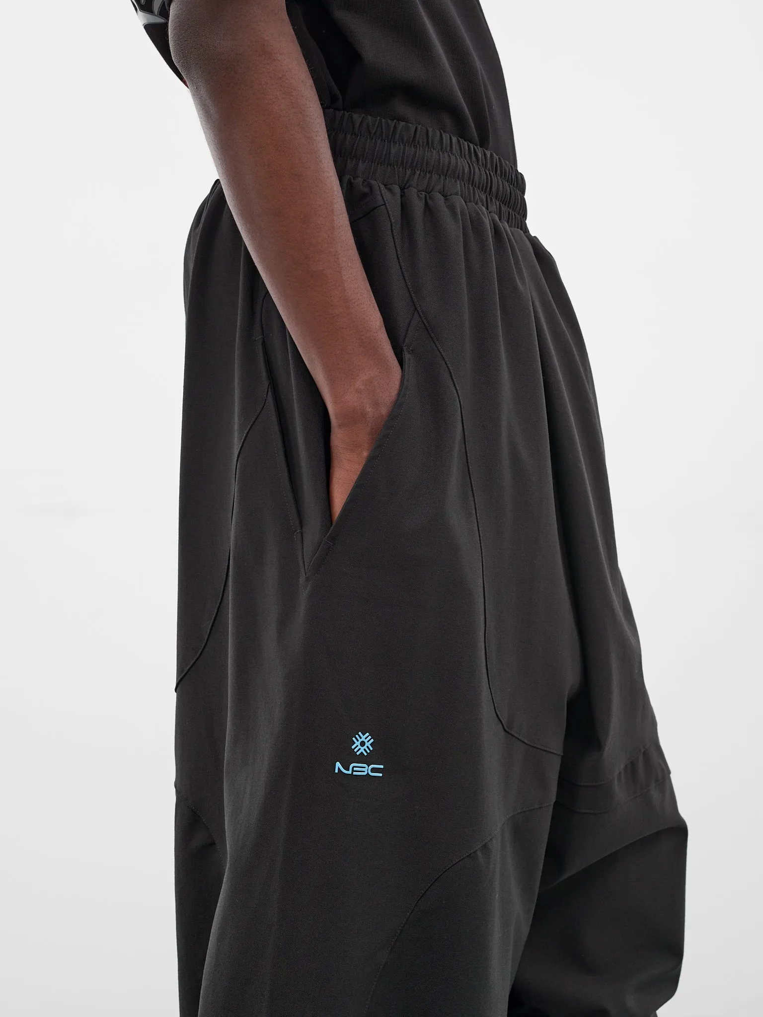 Nomad Black Nylon Baggy Pants (PT-00-EB-EUPHORIC-BLACK) sold by lorenzo product image thumbnail 5