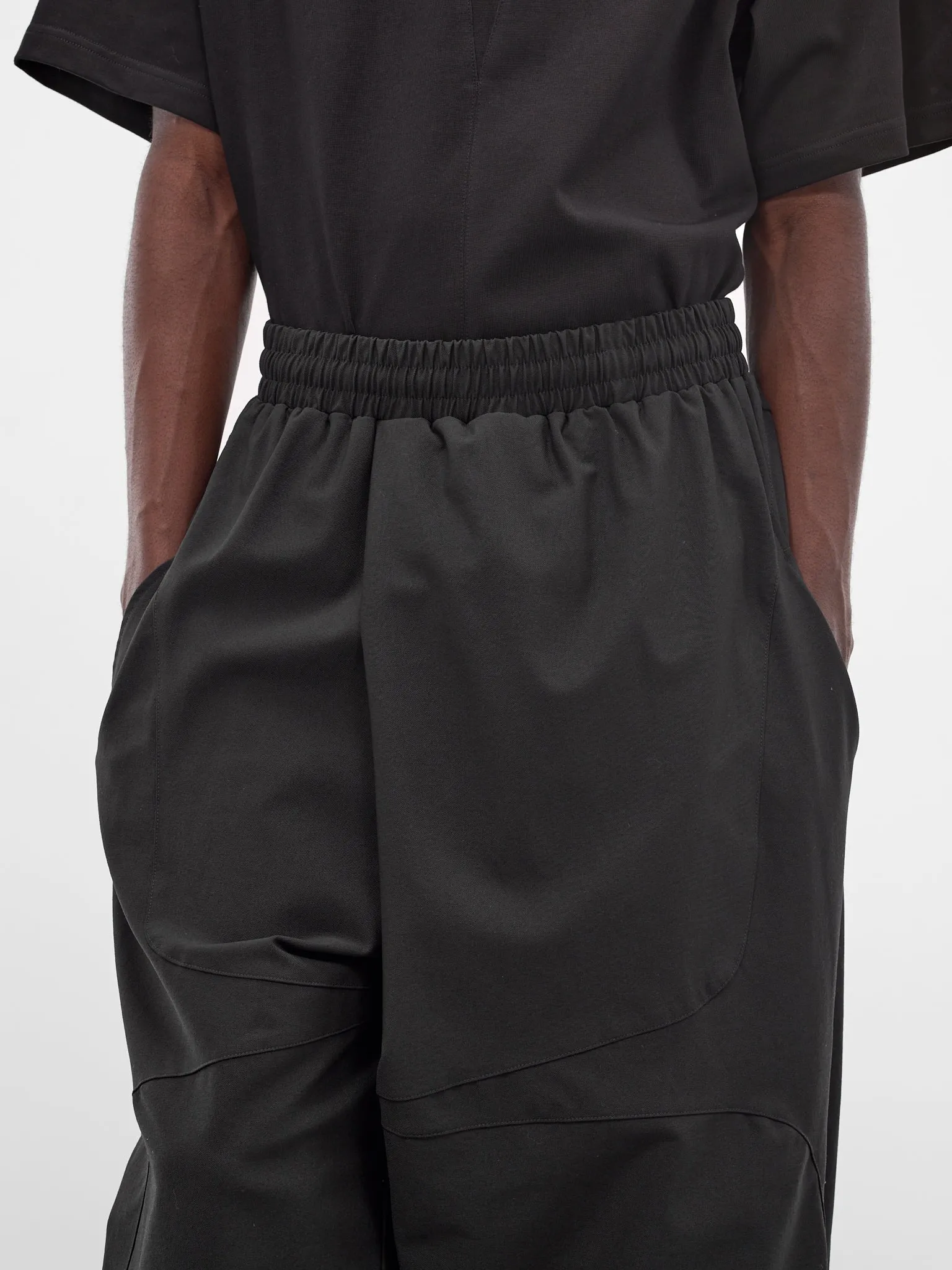 Nomad Black Nylon Baggy Pants (PT-00-EB-EUPHORIC-BLACK) sold by lorenzo product image thumbnail 4