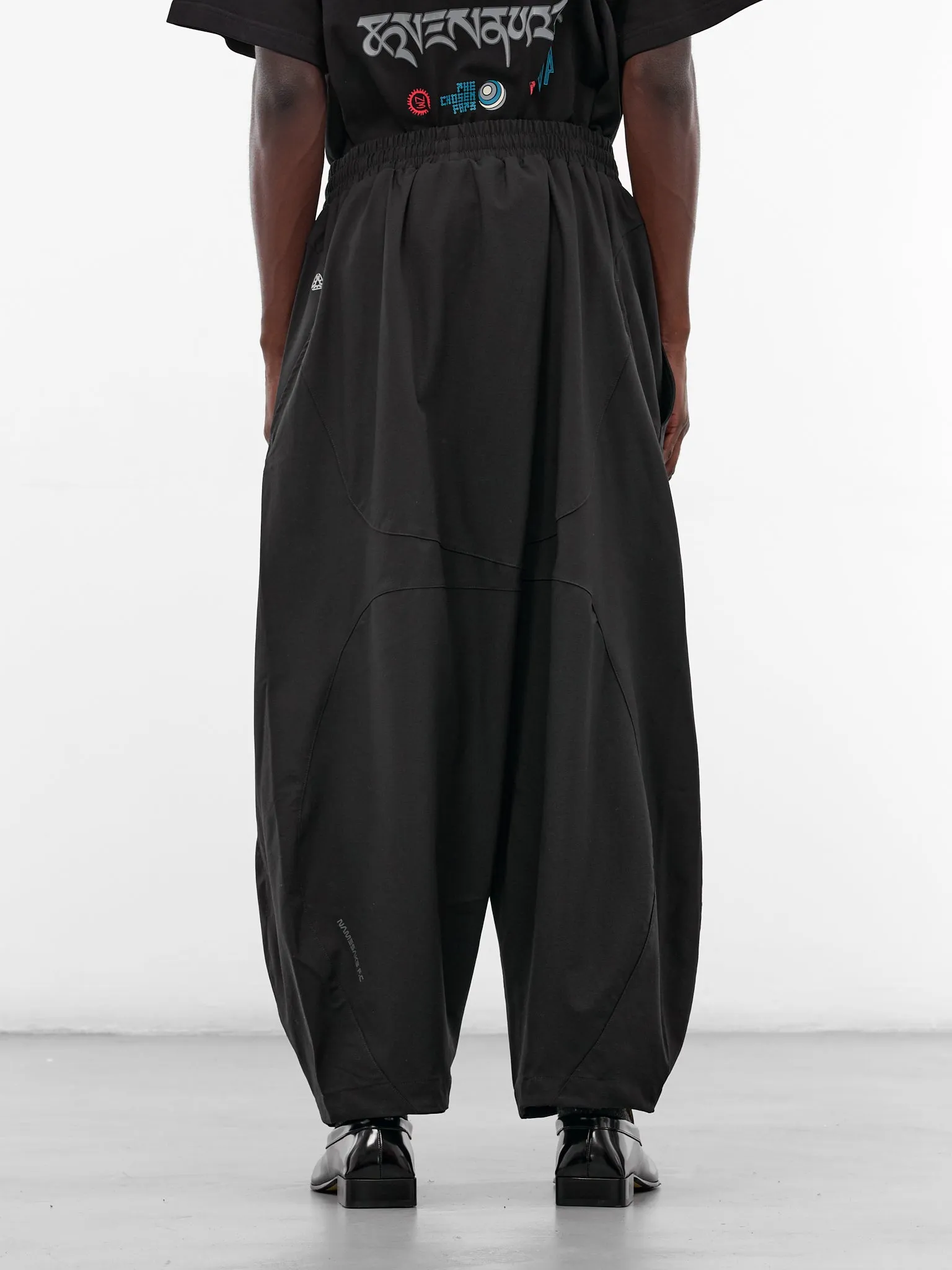 Nomad Black Nylon Baggy Pants (PT-00-EB-EUPHORIC-BLACK) sold by lorenzo product image thumbnail 3
