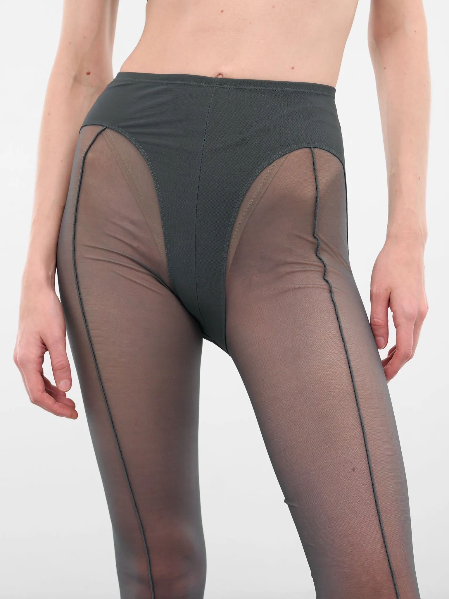 Gray Re-Edit Pantyhouse Tights (COM10HO0001572-SLATE-GREY) sold by lorenzo product image thumbnail 4