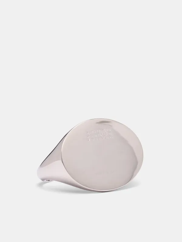 Brass Numeric Logo Bracelet (SM7UY0105-P8755-951-SILVER) sold by lorenzo