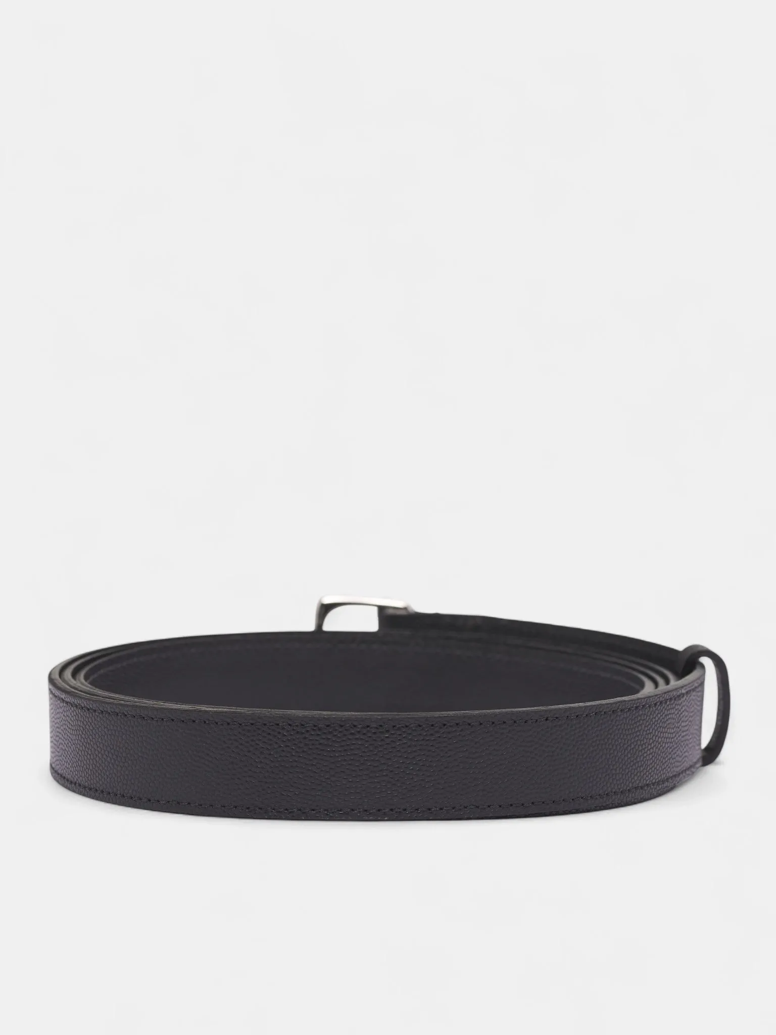 Black Leather Bimorphic Claw Belt (A1001-SILVER-BLACK) sold by lorenzo product image thumbnail 2