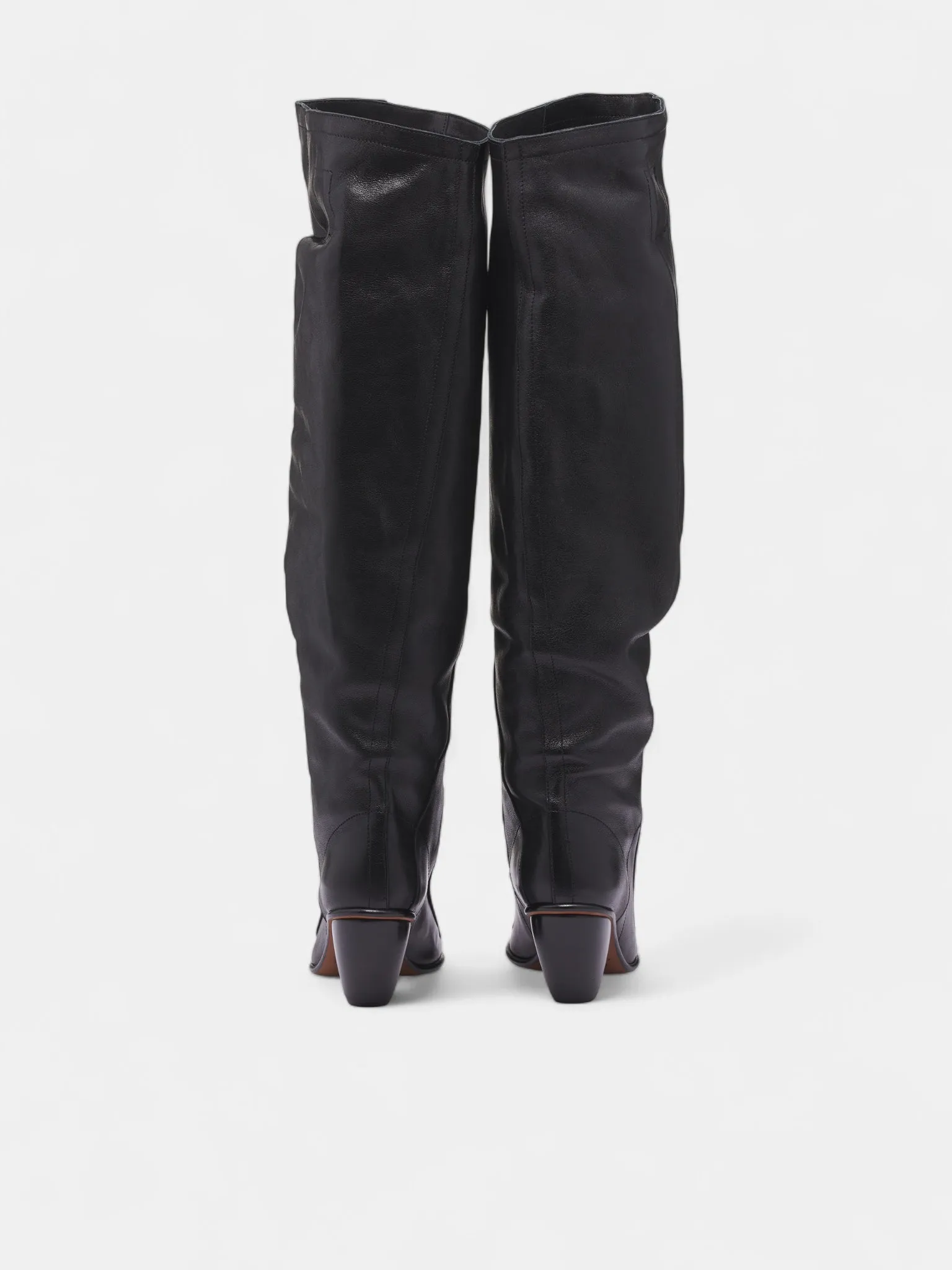 Black Leather River Boot (71020041W-L00CJ-N401-BLACK) sold by lorenzo product image thumbnail 4