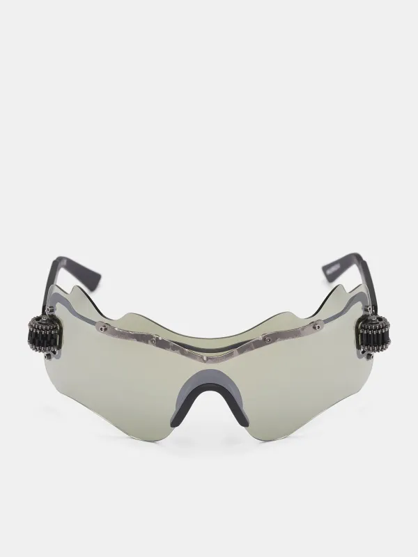 40th Limited Edition E16 Shield Sunglasses (E16-144-0-BB-DARK-G) sold by lorenzo