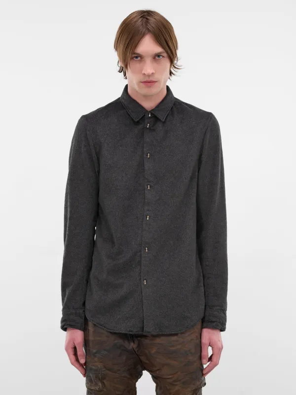 Gray Beaver Cashmere Inside Shirt (5110-M-GREY) sold by lorenzo