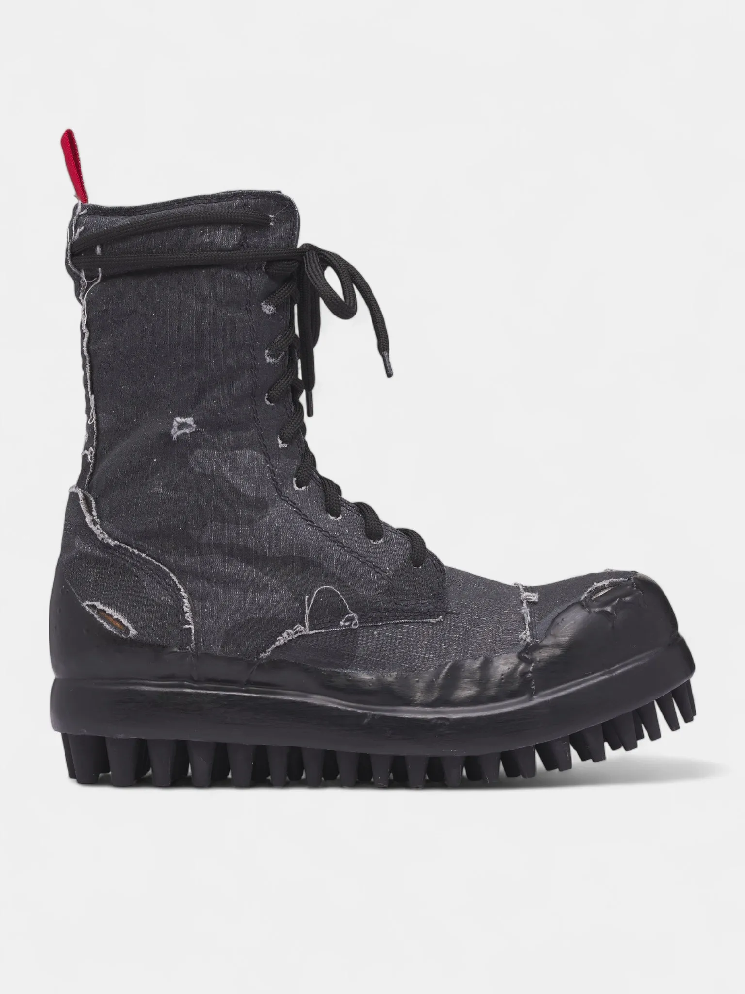 Black Camo Miner Ripstop Boots (FFF5MQ61AP-TF001-C99-BLACK) sold by lorenzo