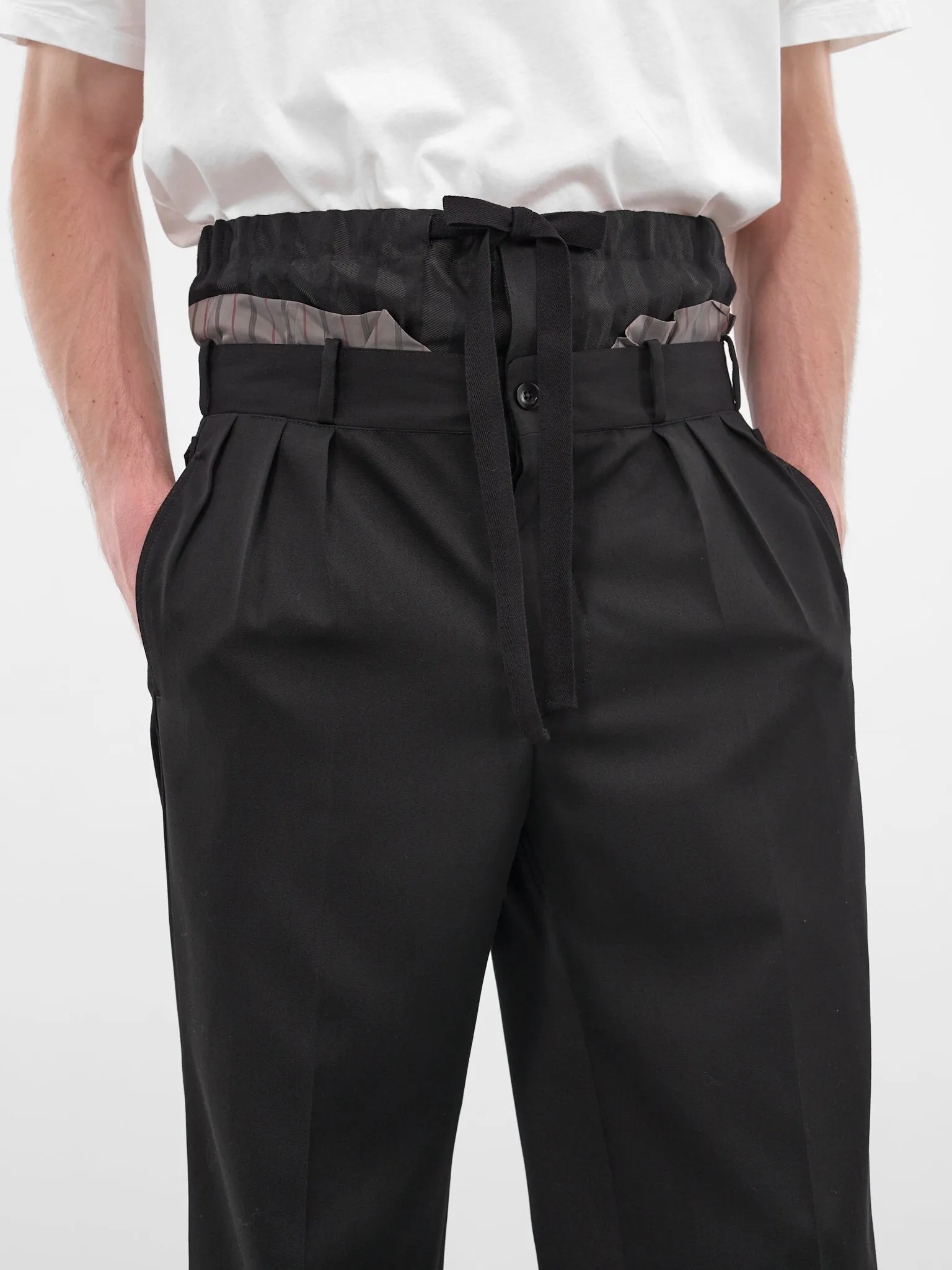 Black Anonymity of Lining Trousers (S50KA0705-M35693-900-BLACK) sold by lorenzo product image thumbnail 5