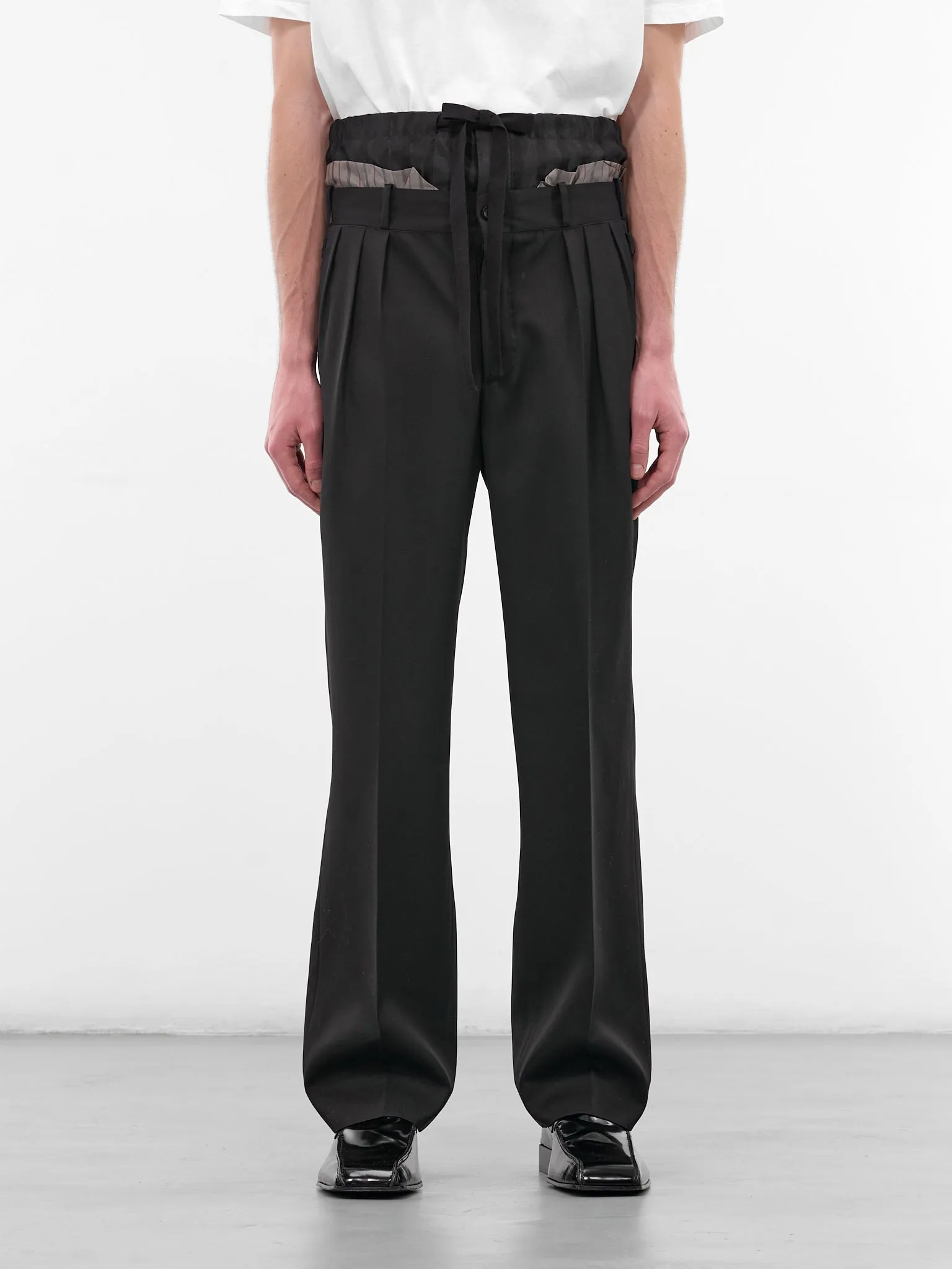 Black Anonymity of Lining Trousers (S50KA0705-M35693-900-BLACK) sold by lorenzo