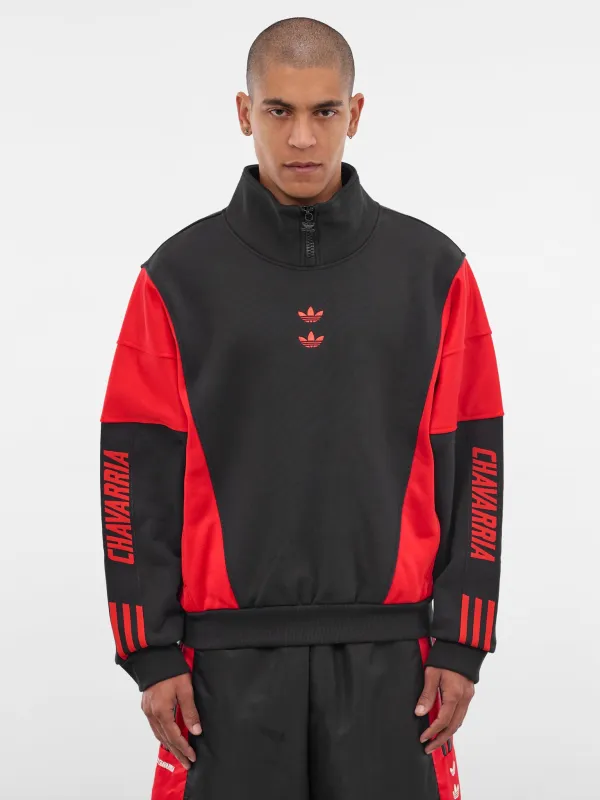 Willy Chavarria x Adidas Watsonville Sweatshirt (KD9347-BLACK) sold by lorenzo