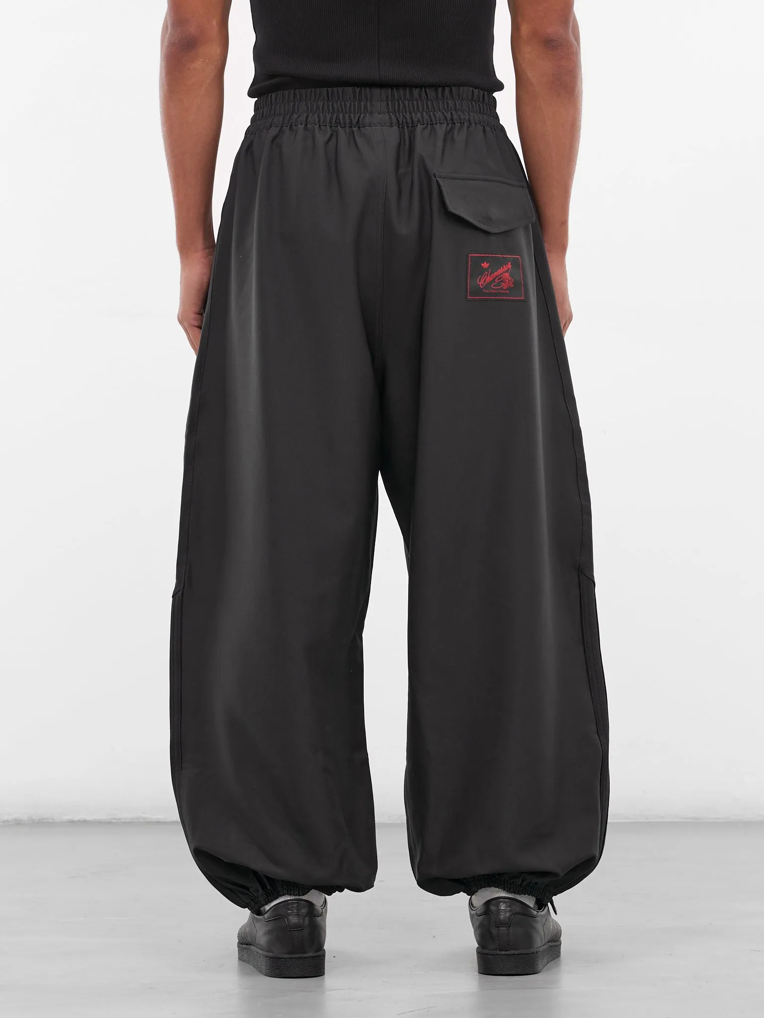Willy Chavarria x Adidas Twill Sweatpants (KD9349-BLACK) sold by lorenzo product image thumbnail 3