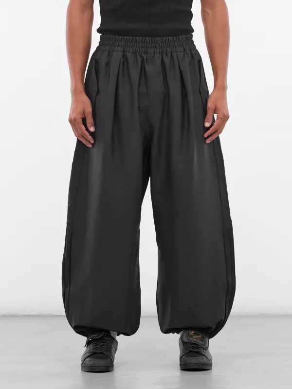 Willy Chavarria x Adidas Twill Sweatpants (KD9349-BLACK) made by Adidas