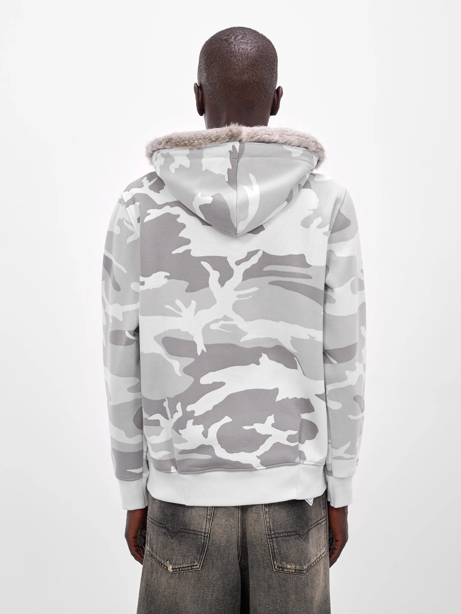 Alpha Industries x Prototypes Camo Hoodie (PT08JE03USWH-WHITE-CAMO) sold by lorenzo product image thumbnail 3