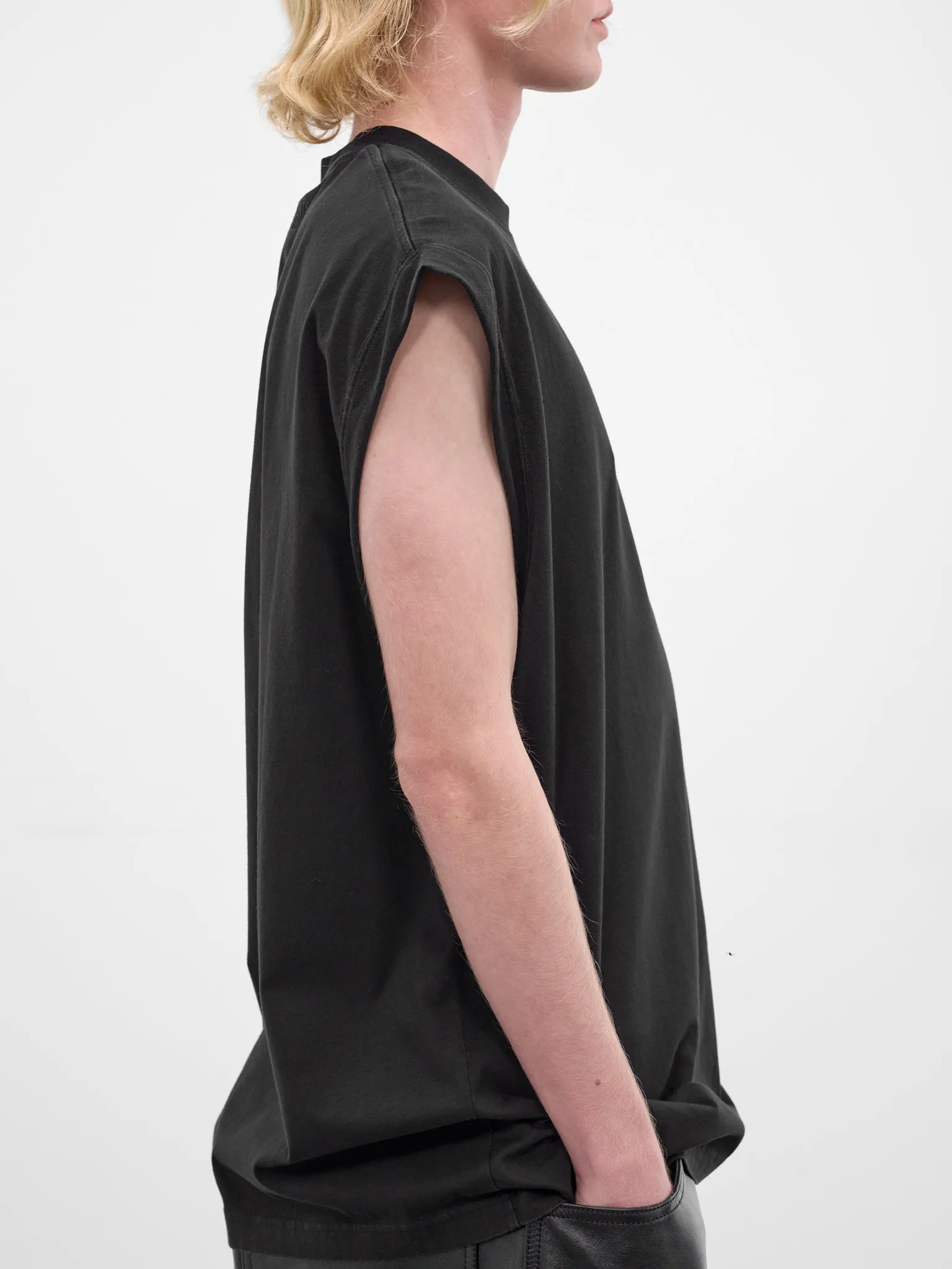 Black Rhinestone Eiffel Tower Tank (ME7TR262B-BLACK) sold by lorenzo product image thumbnail 4