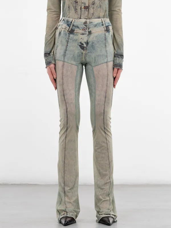 Halcyon Trompe L'oeil Jeans Leggings (HALE0HA-HARLEY) sold by lorenzo