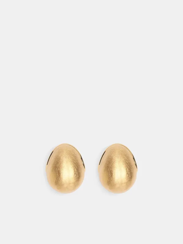 Gold Copper 'Raisin' Earrings (JWW00787A0T4063-GOLD) sold by lorenzo