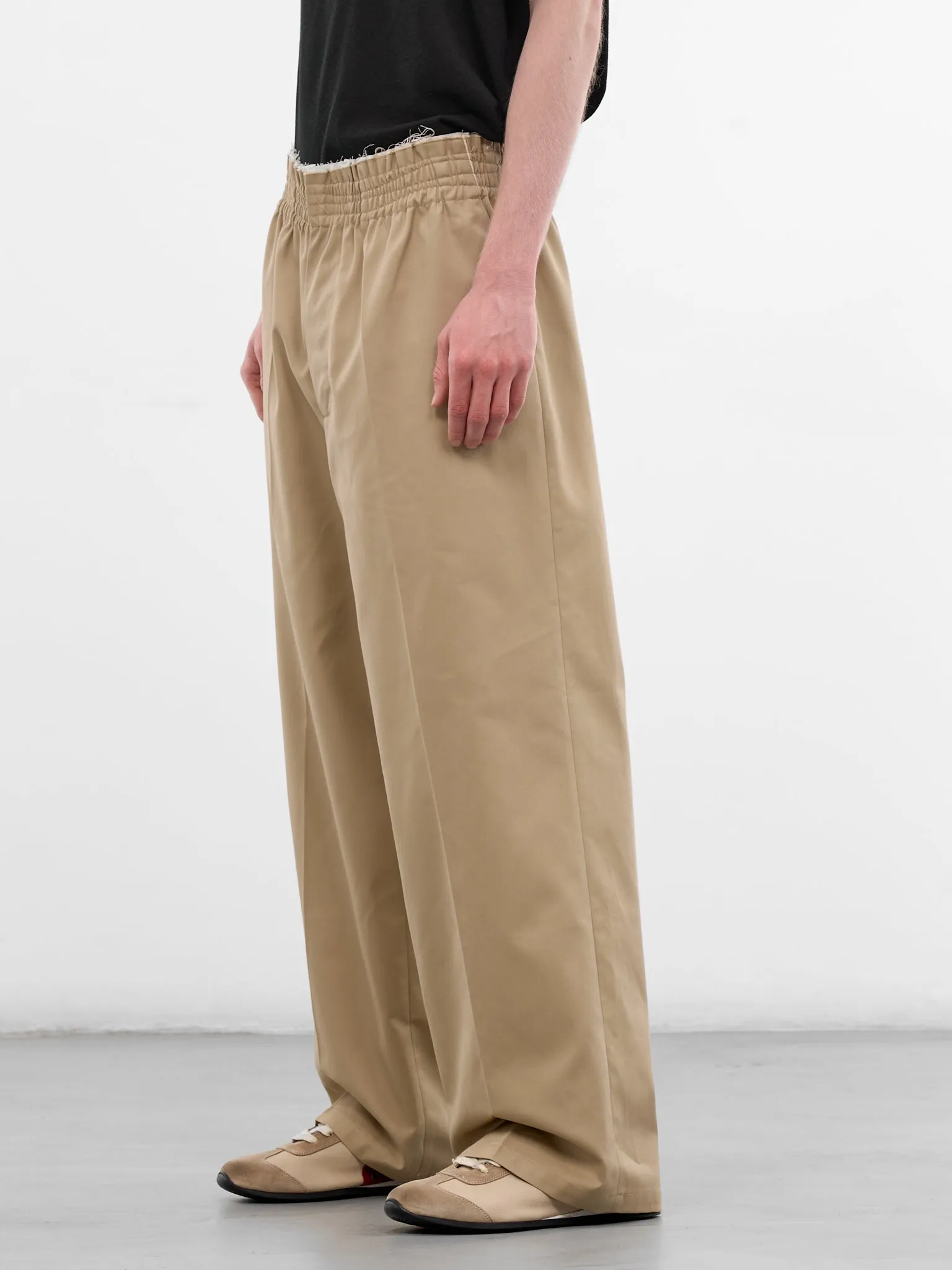 Sand Cotton Baggy Family Pants (CF-21-06-02-01-SAND) sold by lorenzo product image thumbnail 2