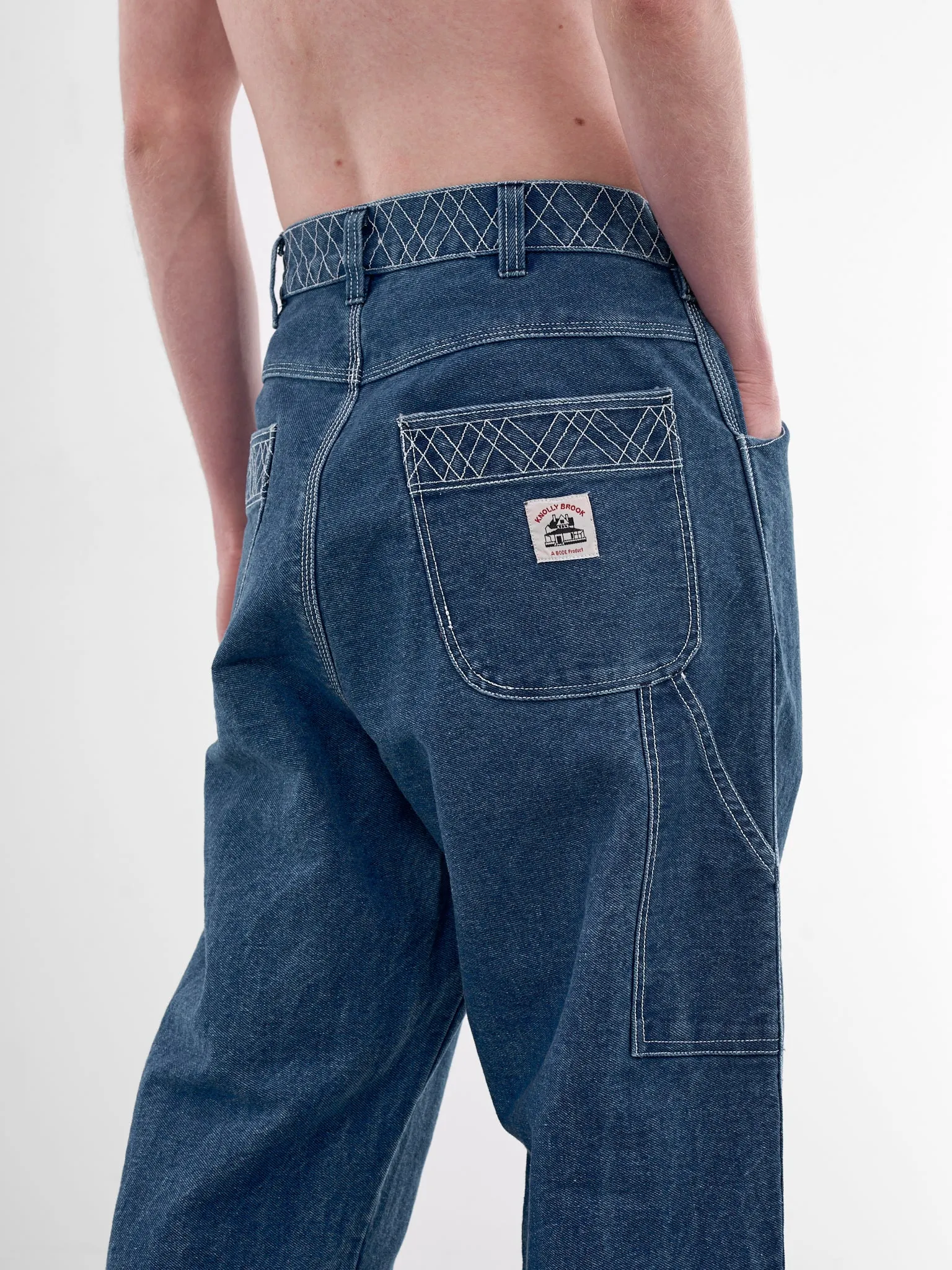 Indigo Denim Knollybrook Carpenter Jeans (MRC99BT002-INDIGO) sold by lorenzo product image thumbnail 5